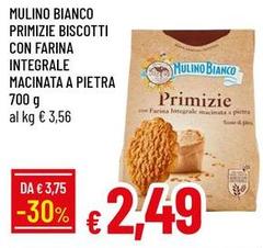 Mulino Bianco - Primizie Biscotti Con Farina Integrale Macinata A Pietra
