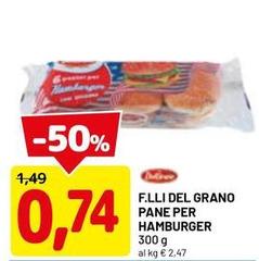 F.lli del grano - Pane Per Hamburger