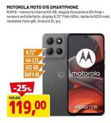 Motorola - Moto G15 Smartphone