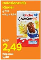 Kinder - Colazione Più