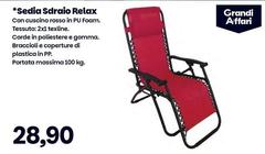 Sedia Sdraio Relax
