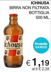 Ichnusa - Birra Non Filtrata Bottiglia