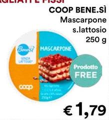 Bene si coop - Mascarpone S.lattosio
