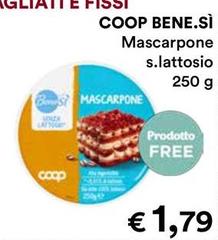 Bene si coop - Mascarpone S.lattosio