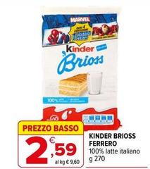 Ferrero - Kinder Brioss