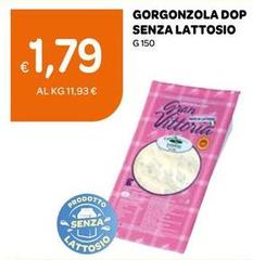 Vittoria - Gorgonzola DOP Senza Lattosio
