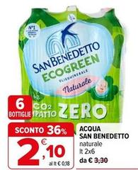 San Benedetto - Acqua