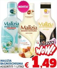 Malizia - Bagnoschiuma