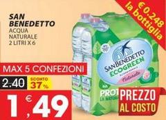 San Benedetto - Acqua Naturale