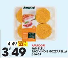 Amadori - Jambleu Tacchino E Mozzarella