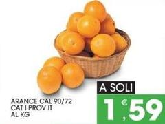 Arance Cal 90/72 Cat I Prov It