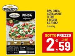 Pinsa - Basi  Artigianale Terre E Tesori