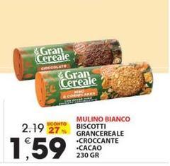 Mulino Bianco - Biscotti Grancereale Croccante