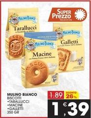 Mulino Bianco - Biscotti Taralliucci Macine