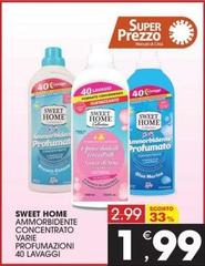Sweet Home - Ammorbidente Concentrato