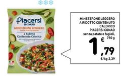 Conad - Minestrone Leggero A Ridotto Contenuto Calorico Piacersi