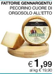 Fattorie gennargentu - Pecorino Cuore Di Orgosolo