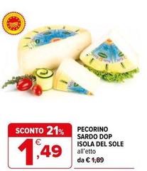 Terra del sole - Pecorino Sardo DOP