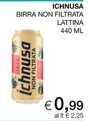Ichnusa - Birra Non Filtrata Lattina