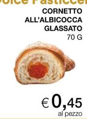 Cornetto All'Albicocca Glassato