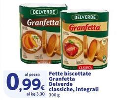 Delverde - Fette Biscottate Classiche, Integrali