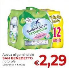 San Benedetto - Acqua Oligominerale Naturale
