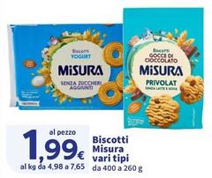 Misura - Biscotti