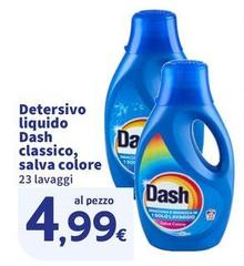 Dash - Detersivo Liquido Classico, Salva Colore