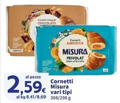 Misura - Cornetti