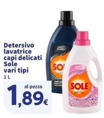 Sole - Detersivo Lavatrice Capi Delicati
