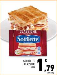 Sottilette - Classiche