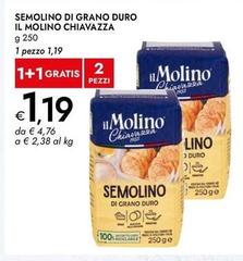 Il molino - Semolino Di Grano Duro Chivazza
