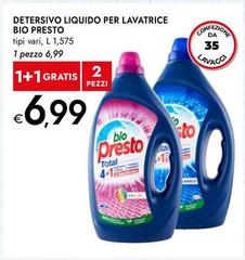Bio Presto - Detersivo Liquido Per Lavatrice