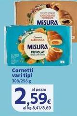 Misura - Cornetti
