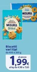 Misura - Biscotti
