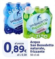 San Benedetto - Acqua Naturale, Frizzante