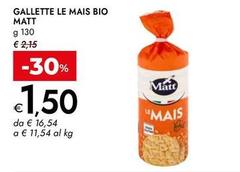 Matt - Gallette Le Mais Bio