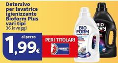 Bioform - Detersivo Per Lavatrice Igienizzante Plus