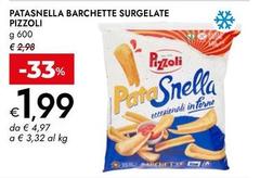 Pizzoli - Patasnella Barchette Surgelate