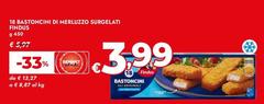 Findus - Bastoncini Di Merluzzo Surgelati