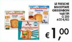 Grissin bon - Le Fresche Biscottate
