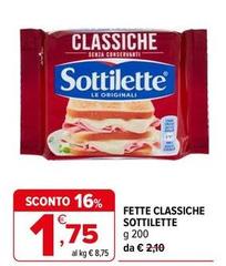 Sottilette - Fette Classiche