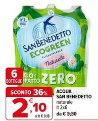 San Benedetto - Acqua