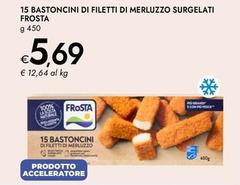 Frosta - 15 Bastoncini Di Filetti Di Merluzzo Surgelati