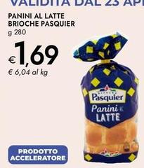 Pasquier - Panini Al Latte Brioche