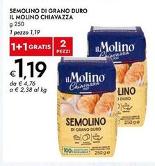 Il molino - Semolino Di Grano Duro Chivazza