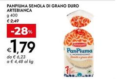 Artebianca - Panpiuma Semola Di Grano Duro