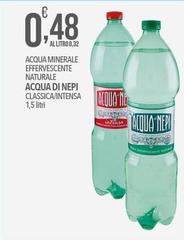 Acqua di nepi - Acqua Minerale Effervescente Naturale Accua Di Nepi Classica