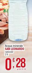 San leonardo - Acqua Minerale Naturale