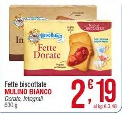 Mulino Bianco - Fette Biscottate